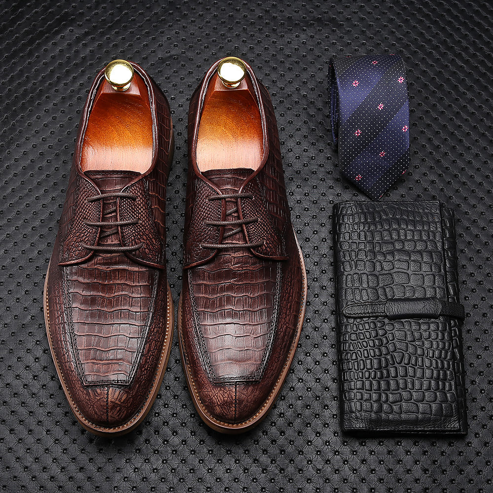 Retro Men's Leather Shoes