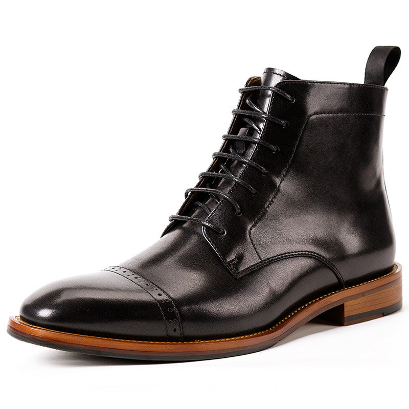 British Men's Leather Boots